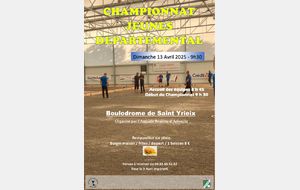 Championnat Départemental Jeunes